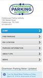 Mobile Screenshot of chattanoogaparking.org
